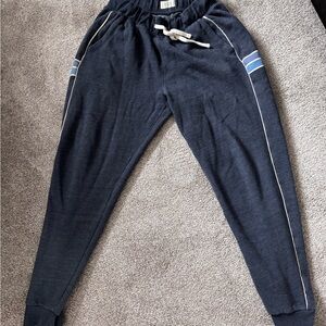 Marine Layer Blue Jogger Sweatpants with Elastic Waistband